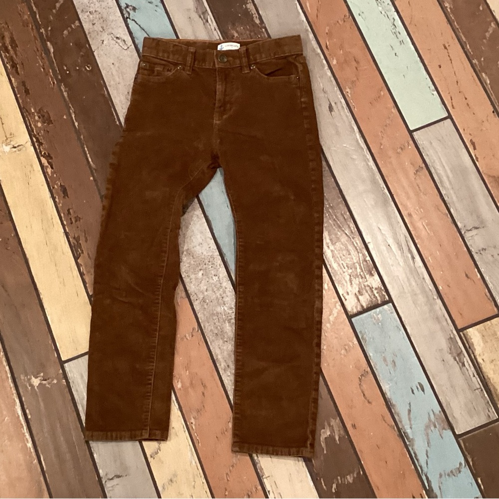 Crewcuts Brown Corduroy Straight-Leg Pants